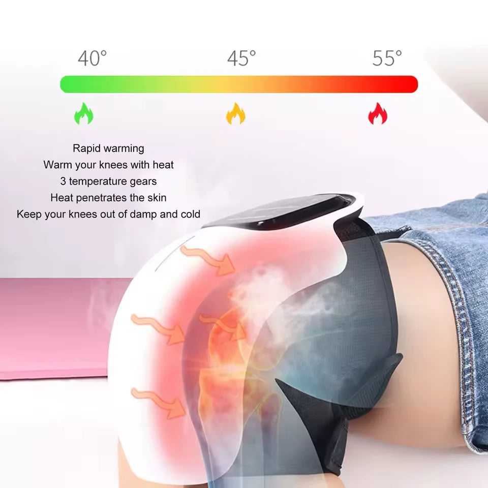 Knee Massager With Heat, Vibration And Infrared Relief